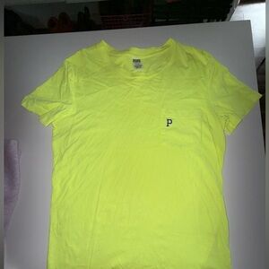 Victoria’s Secret PINK neon campus T-shirt size medium
